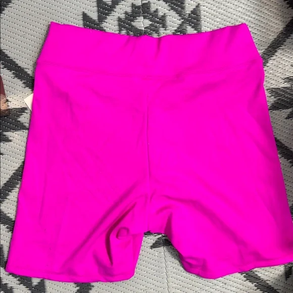 Good American Vibrant Pink Swim Shorts 2X MSRP $95 - Picture 6 of 7